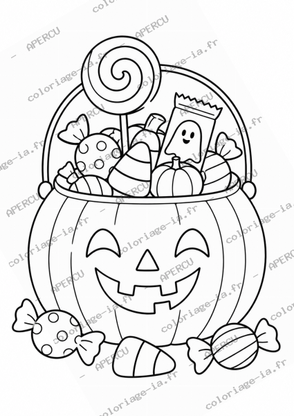 Bonbons d'Halloween
