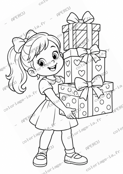 Cadeaux empilés