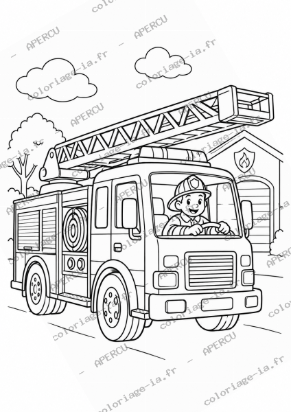 Camion de pompiers
