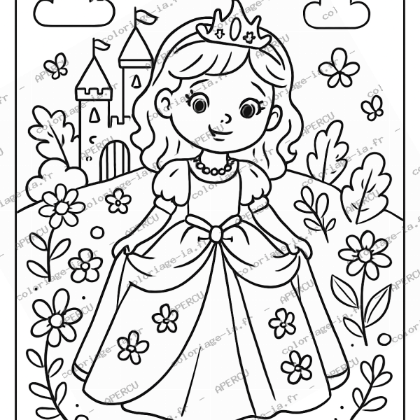 Princesse au long bal