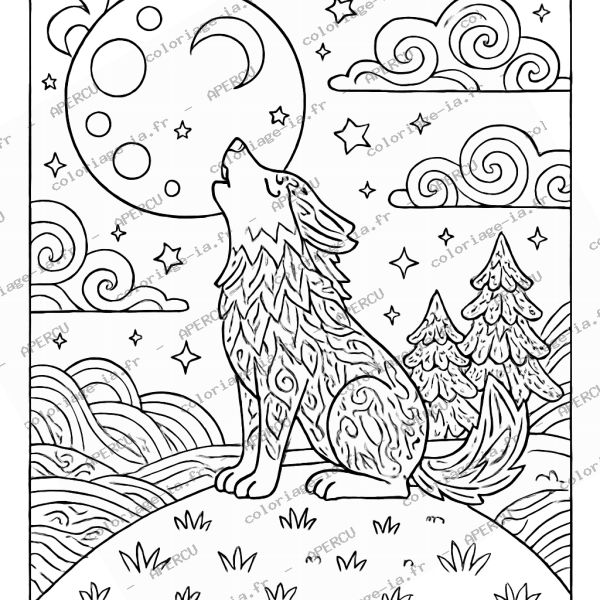 Loup hurlant