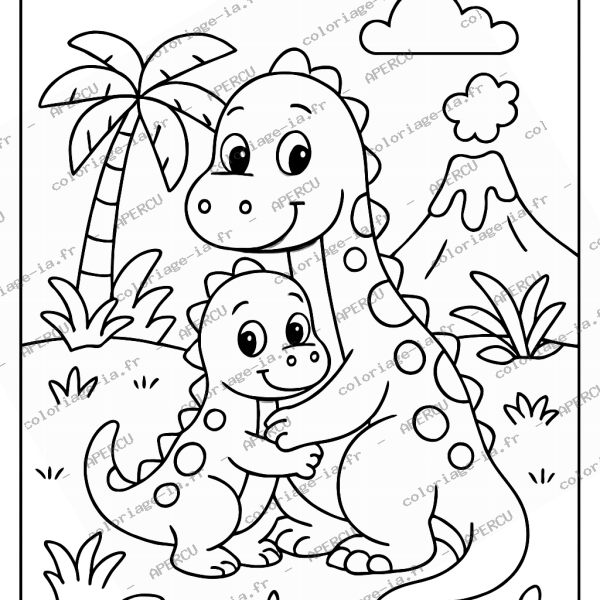Famille de dinosaures