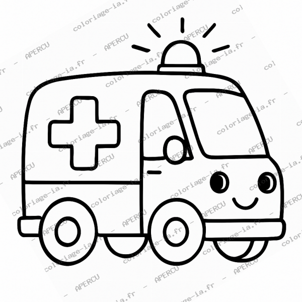Ambulance en mission