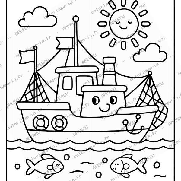 Bateau de pêche