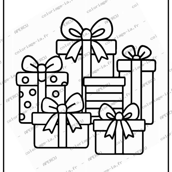 Cadeaux empilés