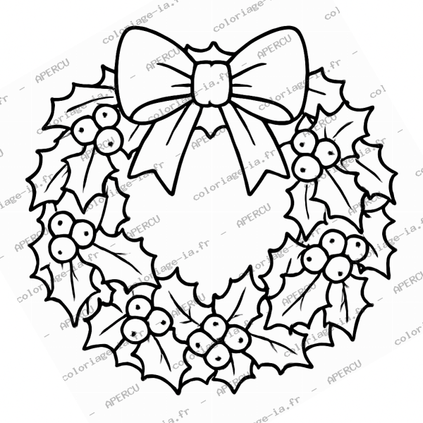 Couronne de Noël