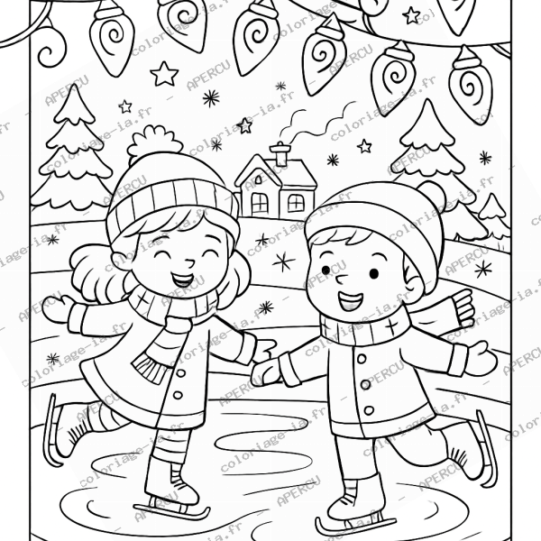 Patinoire de Noël
