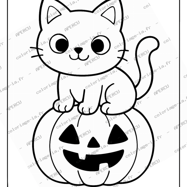 Pack Halloween - 10 coloriages PDF