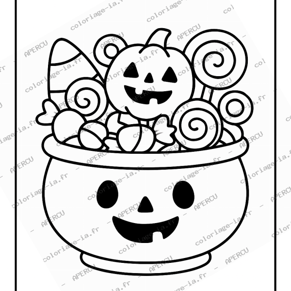 Bonbons d'Halloween