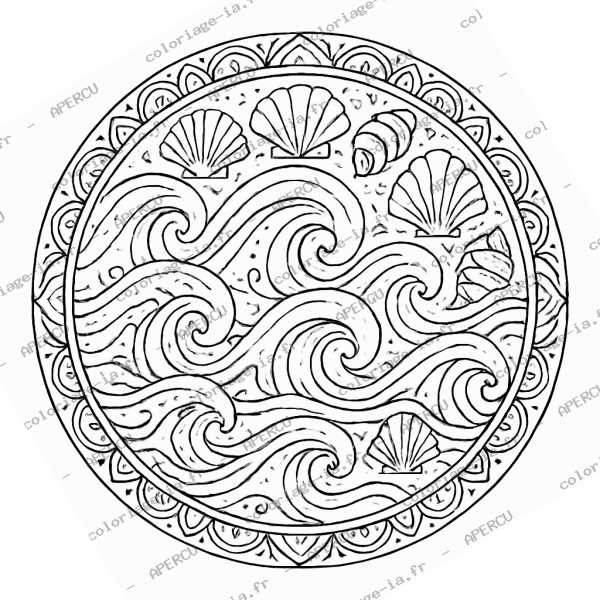Mandala océan