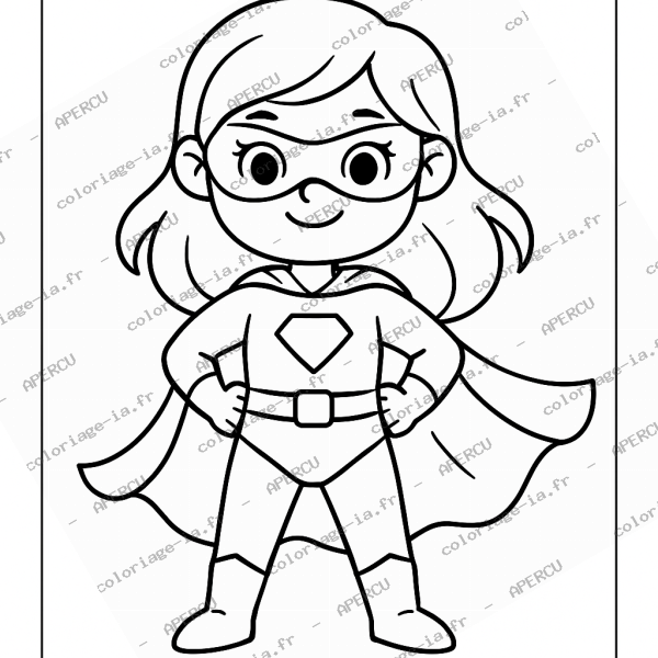 Super-héroïne puissante