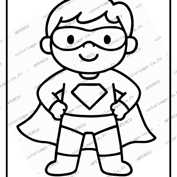 Super-héros enfant