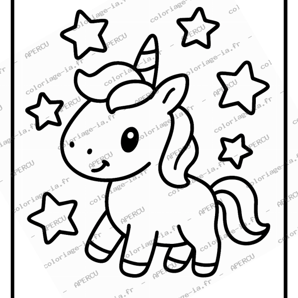 Licorne bébé