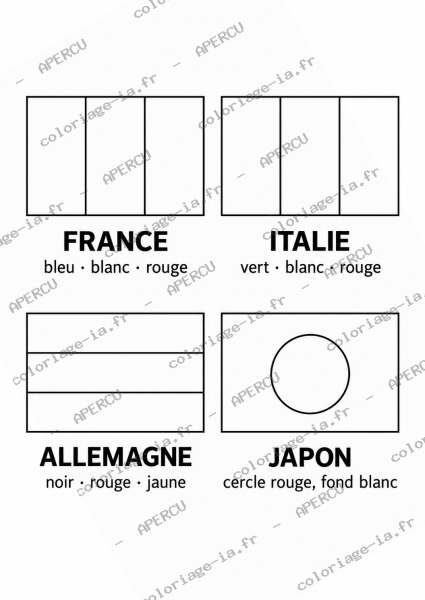 Drapeaux du monde