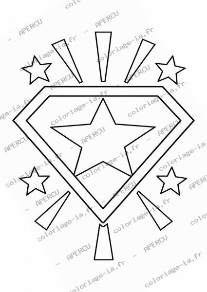 Logo de super-héros
