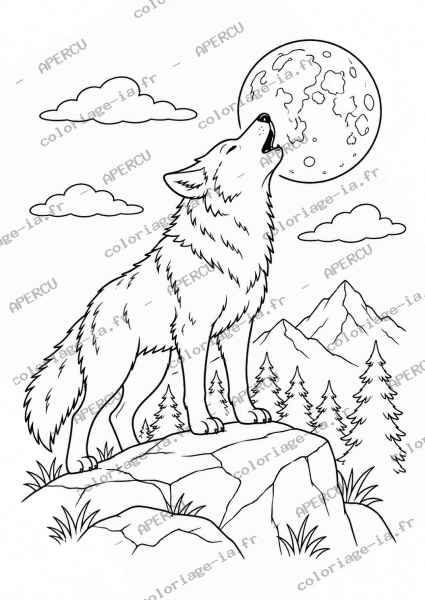 Loup hurlant