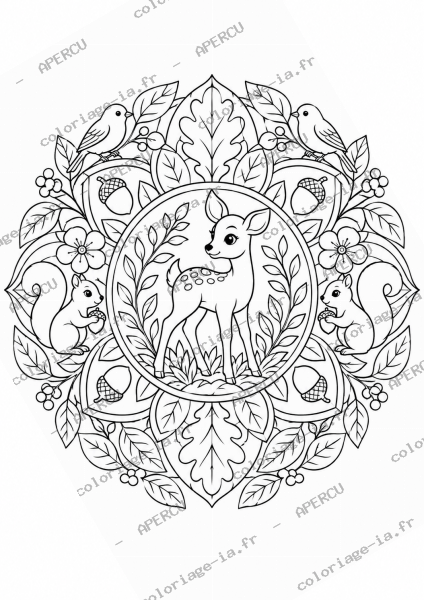 Mandala forêt