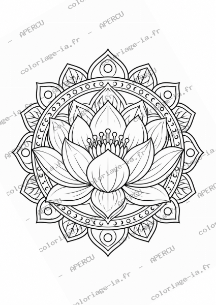Mandala lotus
