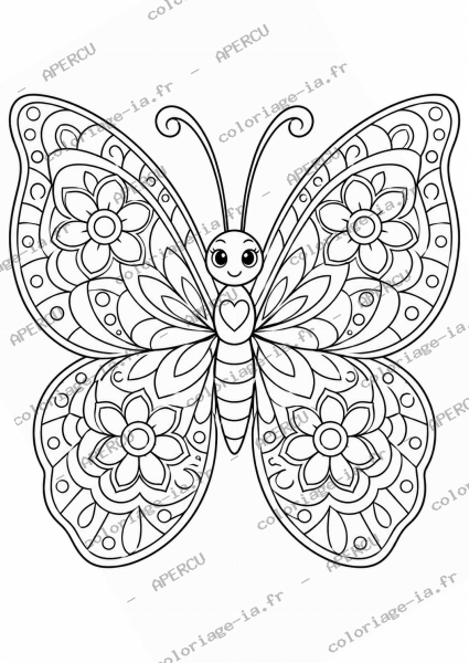 Mandala papillon