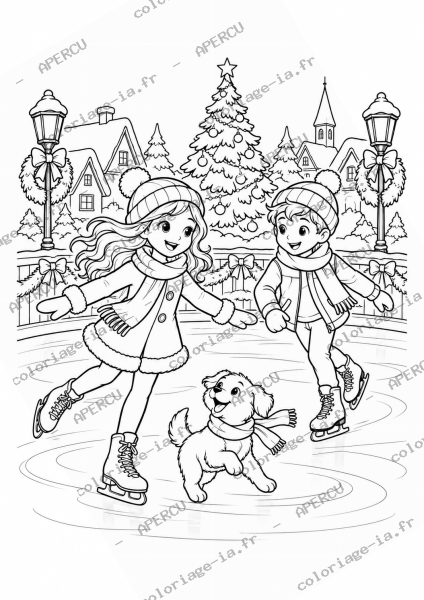 Patinoire de Noël
