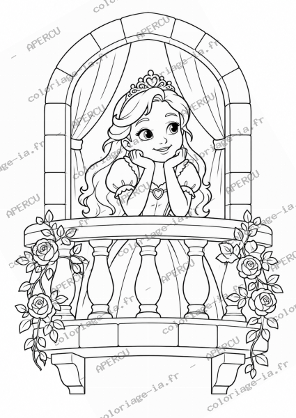 Princesse au balcon