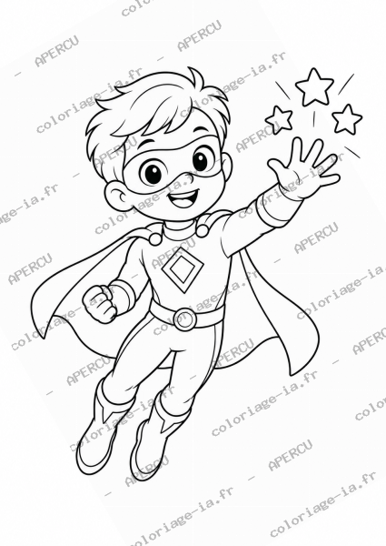 Super-héros et son super-pouvoir