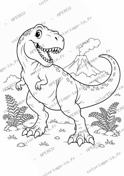 T-Rex puissant
