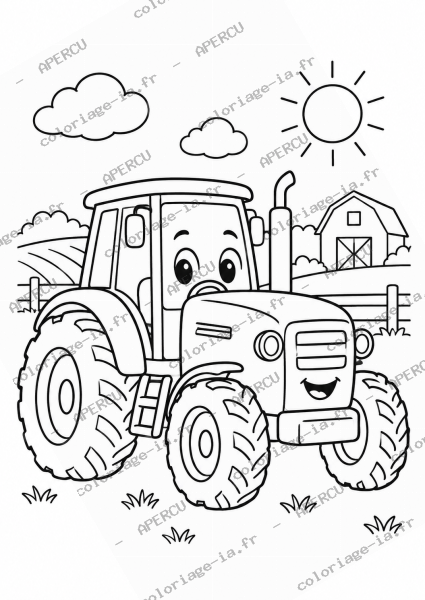 Tracteur agricole