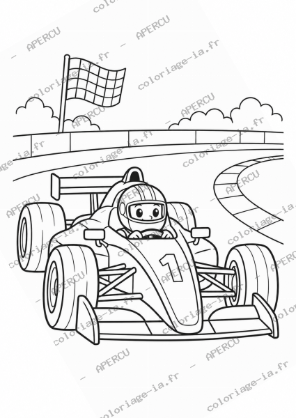 Voiture de course