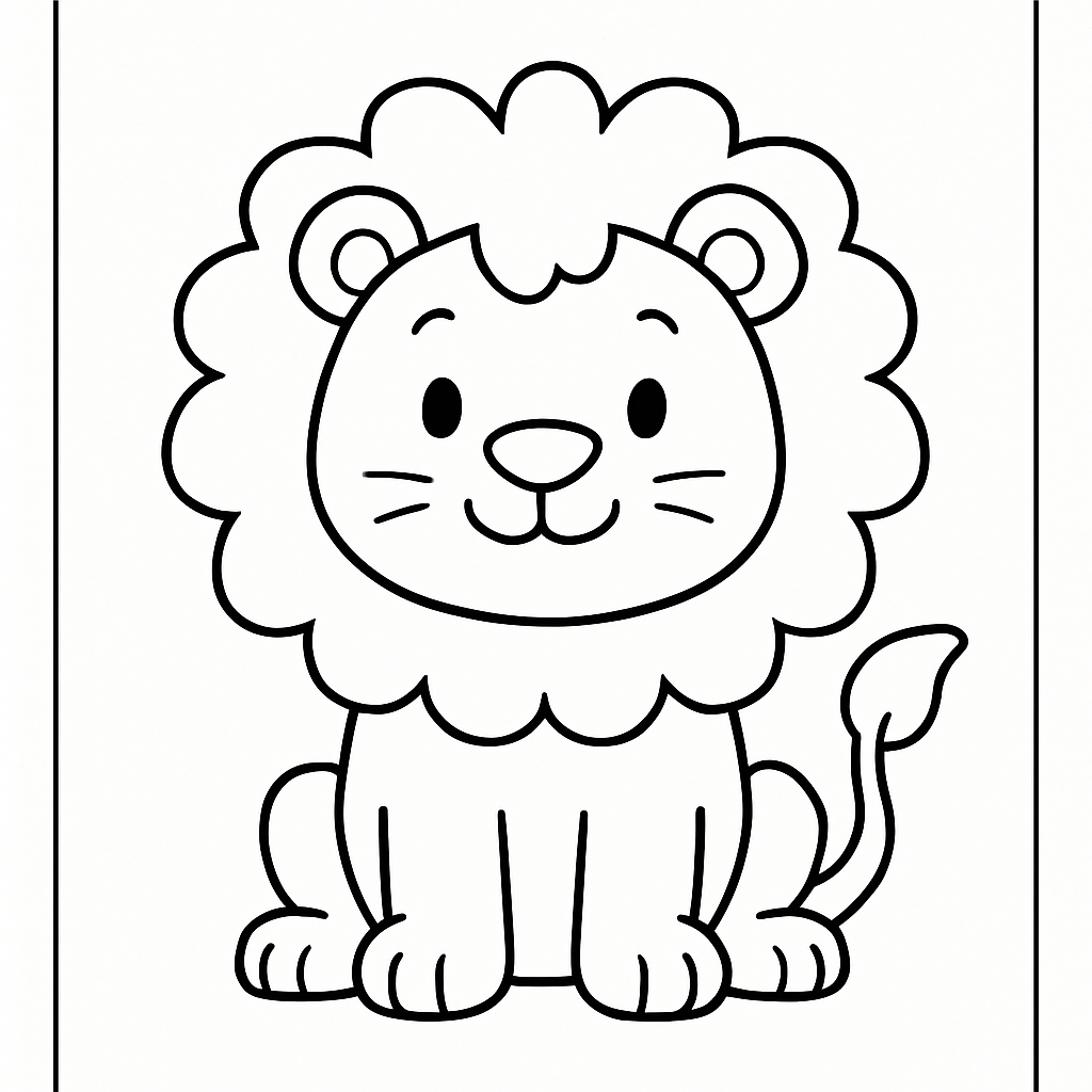 Lion majestueux