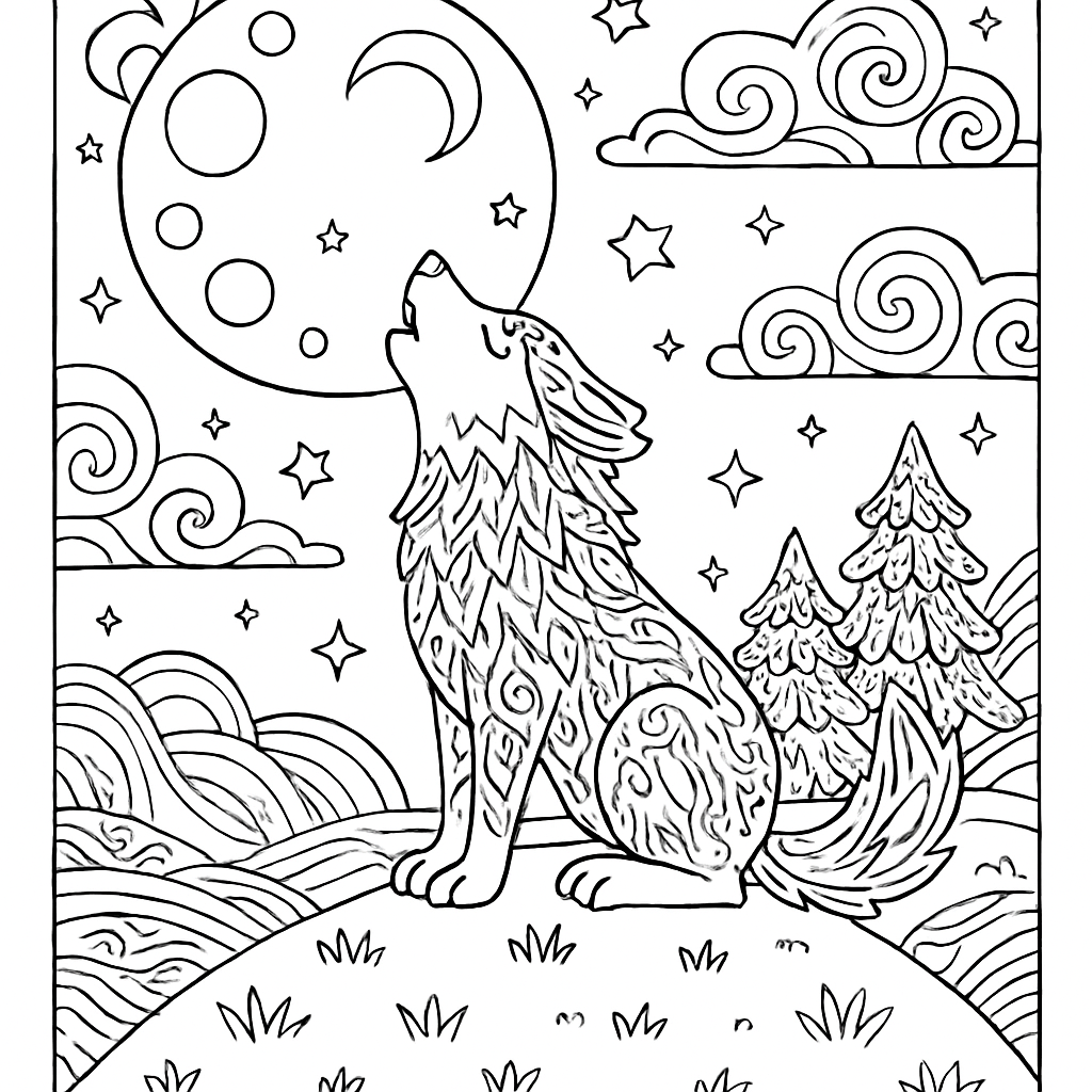 Loup hurlant