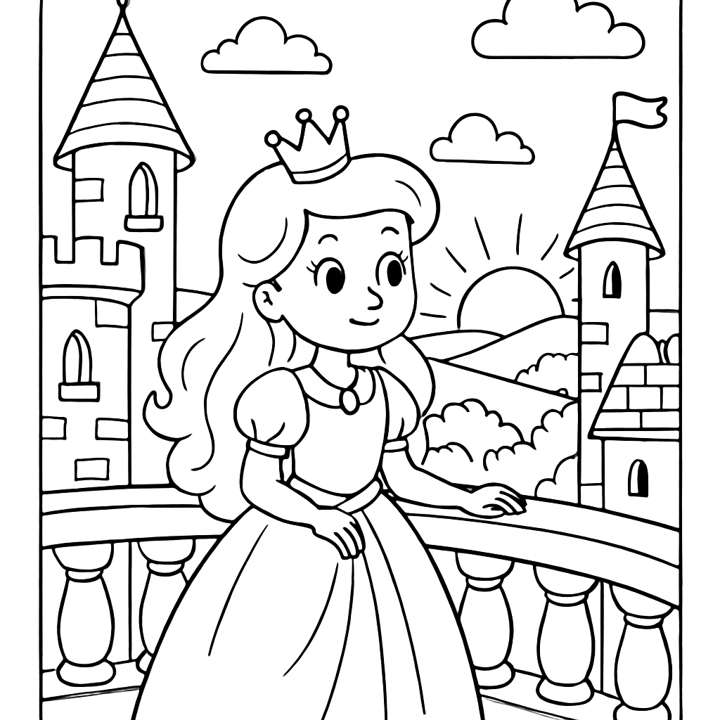 Princesse au balcon