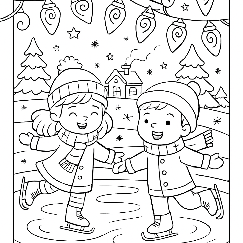 Patinoire de Noël