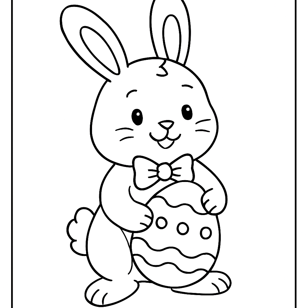Pack Pâques - 10 coloriages PDF