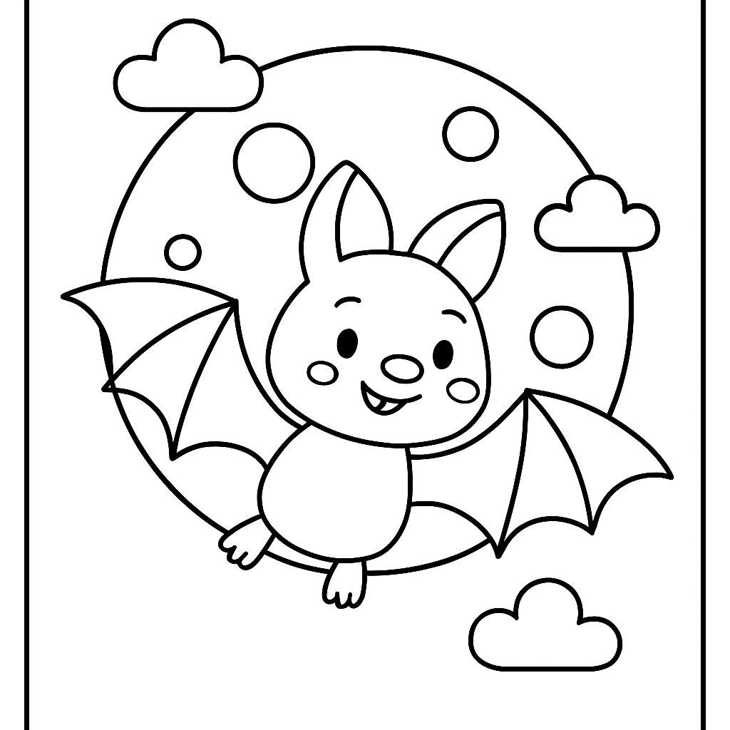 Chauve-souris dans la nuit