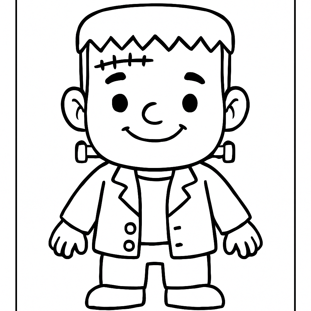 Frankenstein souriant