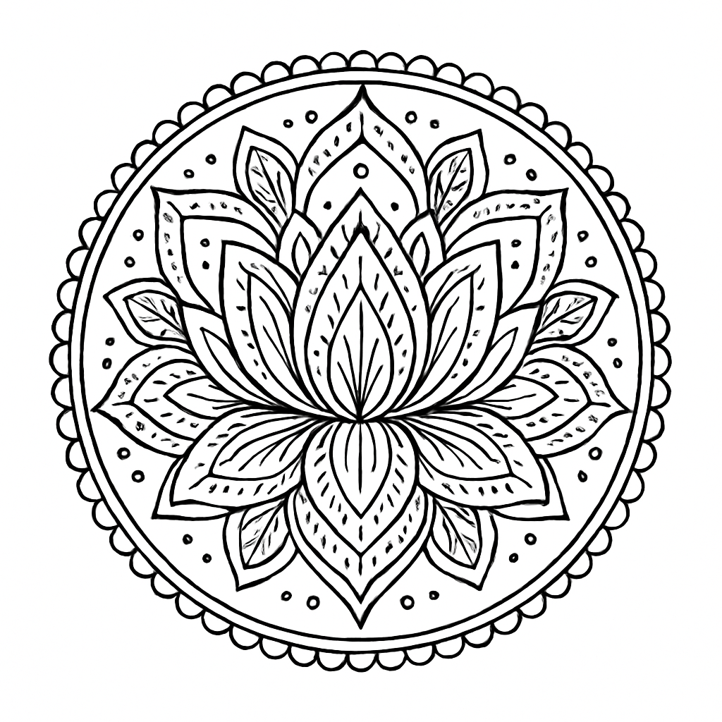 Mandala lotus