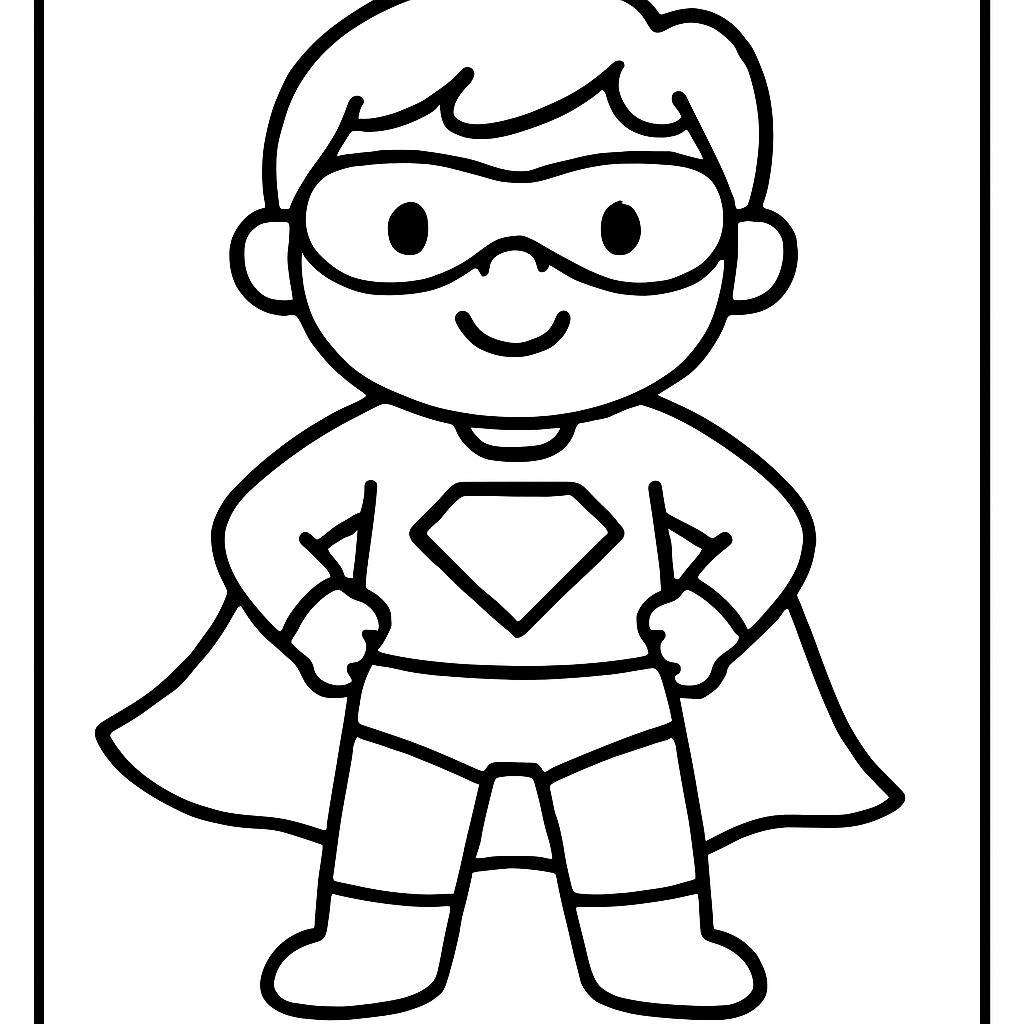 Super-héros enfant