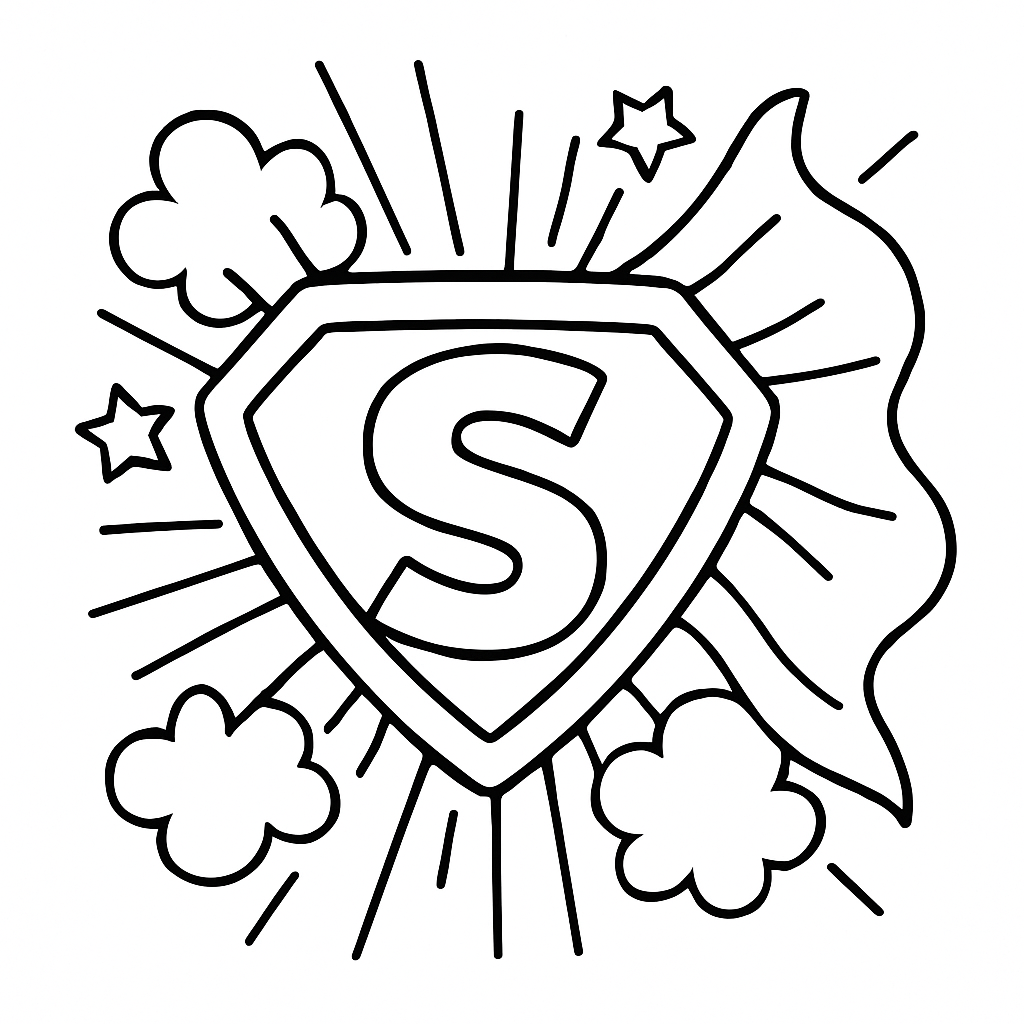 Super-héros et son insigne