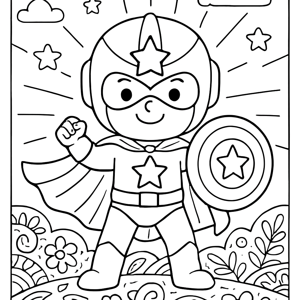 Super-héros et ses accessoires